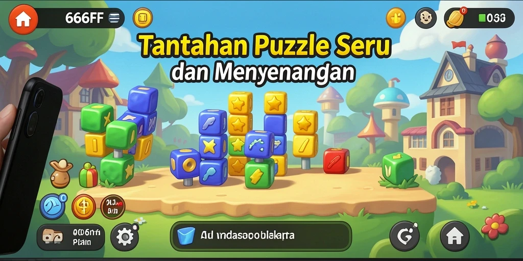 Tampilkan gameplay seru dari 666FF di layar.