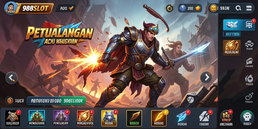 Gameplay seru dan mendebarkan di 988SLOT.