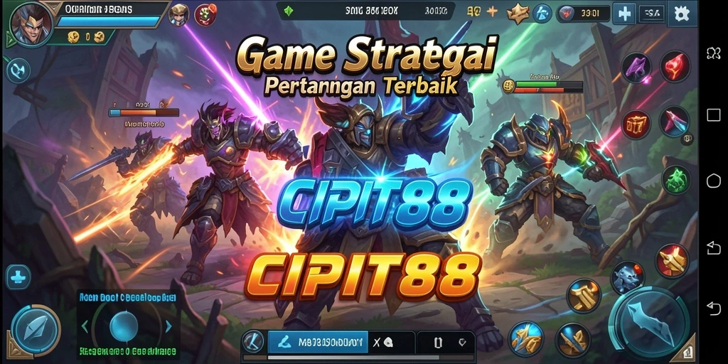 Gameplay seru dalam CIPIT88 dengan berbagai strategi pertarungan.
