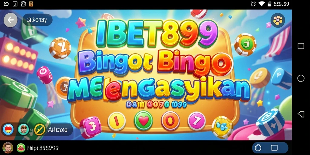 Tangkapan layar gameplay yang menunjukkan keseruan bermain Bingo di IBET899.