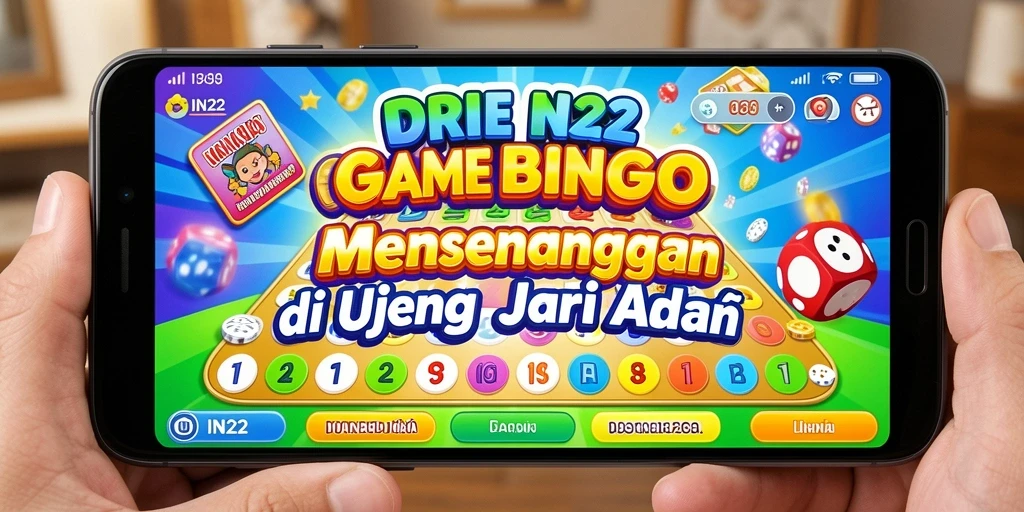 Tampilan gameplay seru dari IN22 yang menampilkan keseruan Bingo.
