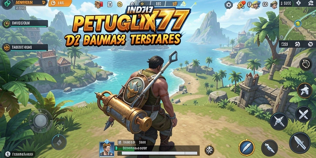 Screenshot gameplay INDO777 yang menampilkan petualangan seru di dunia terbuka.