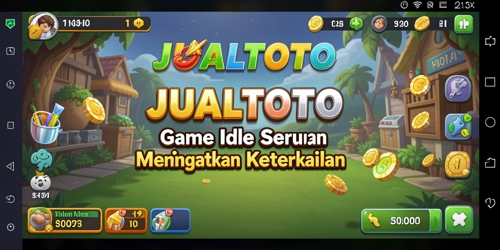 Screenshot menarik dari gameplay JUALTOTO yang menghibur.