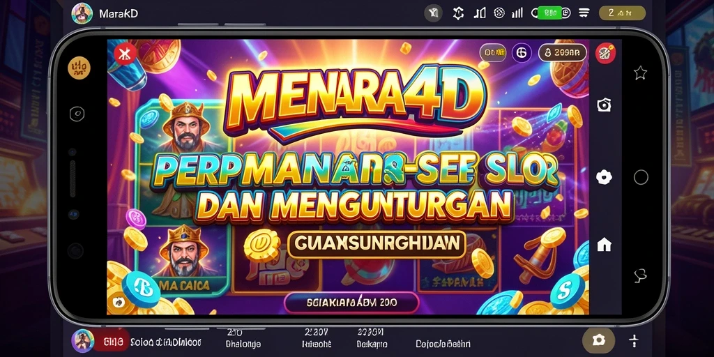 Tampilan menawan dari gameplay MENARA4D yang menggugah selera.