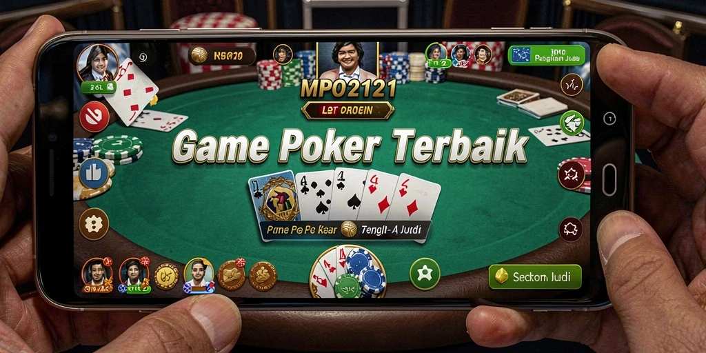 Screenshot gameplay Poker menarik di MPO2121.