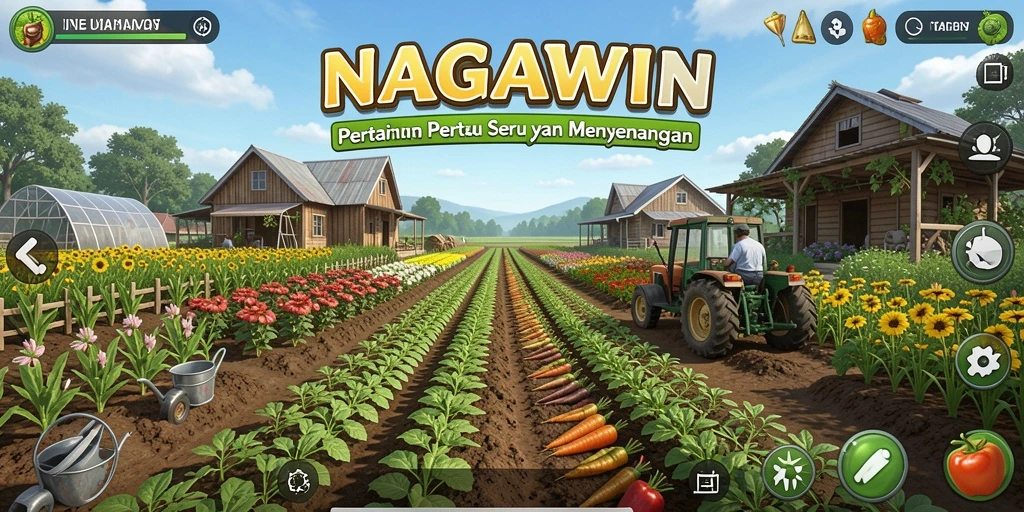 Tampilan menarik dari gameplay NAGAWIN yang penuh warna.