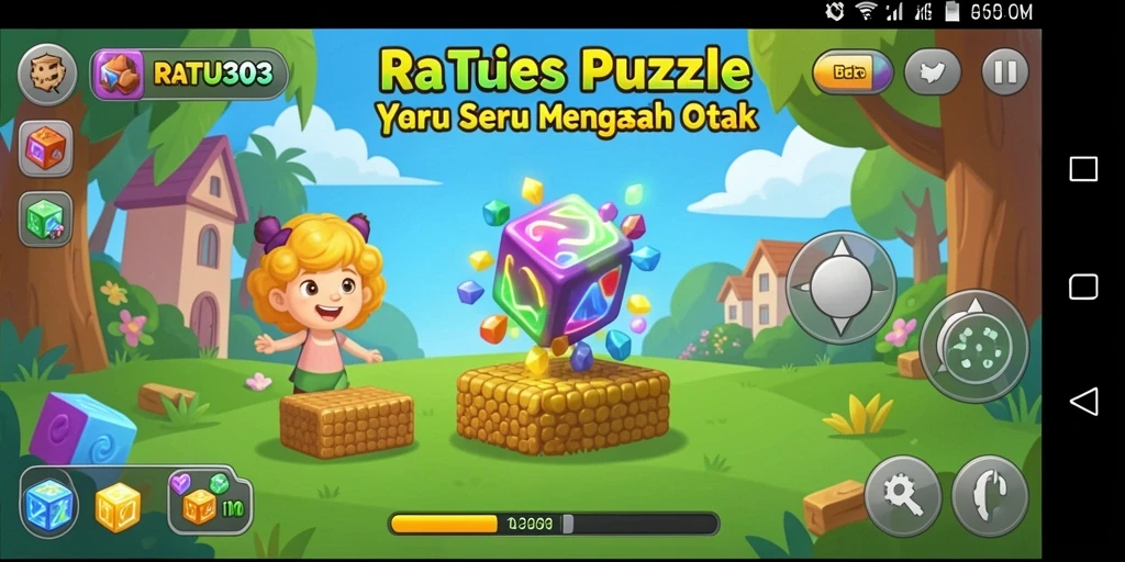 Tampilan gameplay RATU303 yang menantang dan interaktif.