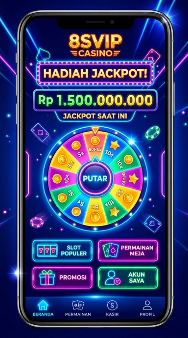 Screenshot dari kategori aplikasi yang beragam di 8svip.